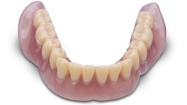 dima Print Digital Denture Lower jaw Dark Pink A3