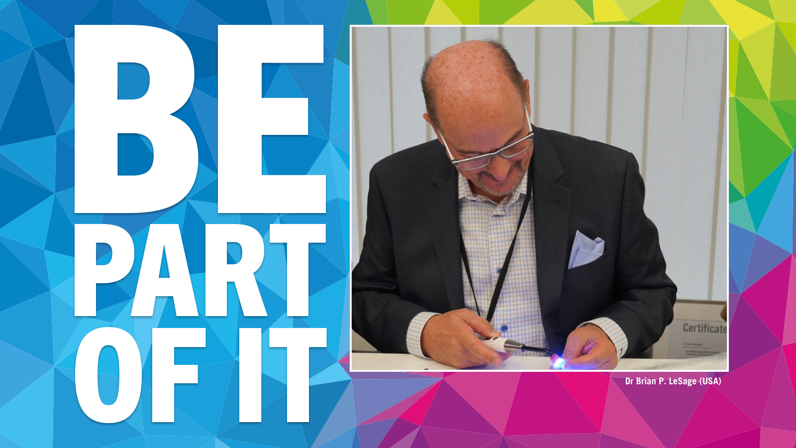 Dr Brian P. LeSage, USA 